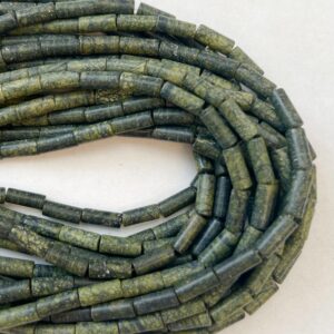 10x4mm serpentine tube Gemstone Beads -15.5 inch strand 10x4mm serpentine tube Gemstone Beads -15.5 inch strand