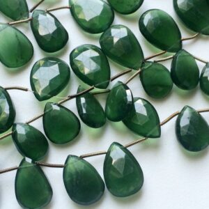 11x15mm Russian Serpentine Beads, Serpentine Faceted Pear Beads, 6 Pieces Russian Serpentine For Jewelry, Serpentine Beads - Aga122 11x15mm Russian Serpentine Beads, Serpentine Faceted Pear Beads, 6 Pieces Russian Serpentine For Jewelry, Serpentine Beads - Aga122