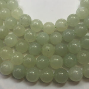 14mm Serpentine Gemstone Beads. Full 15" strand of high grade beads, about 28 per strand. Light Green "Jade". Also called New Jade. 14mm Serpentine Gemstone Beads. Full 15" strand of high grade beads, about 28 per strand. Light Green "Jade". Also called New Jade.