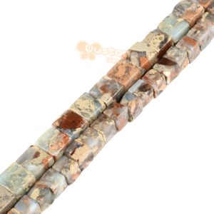 4mm 6mm Serpentine Cube Square Loose Beads DIY Jewelry Making Strand 15.5-16" 4mm 6mm Serpentine Cube Square Loose Beads DIY Jewelry Making Strand 15.5-16"