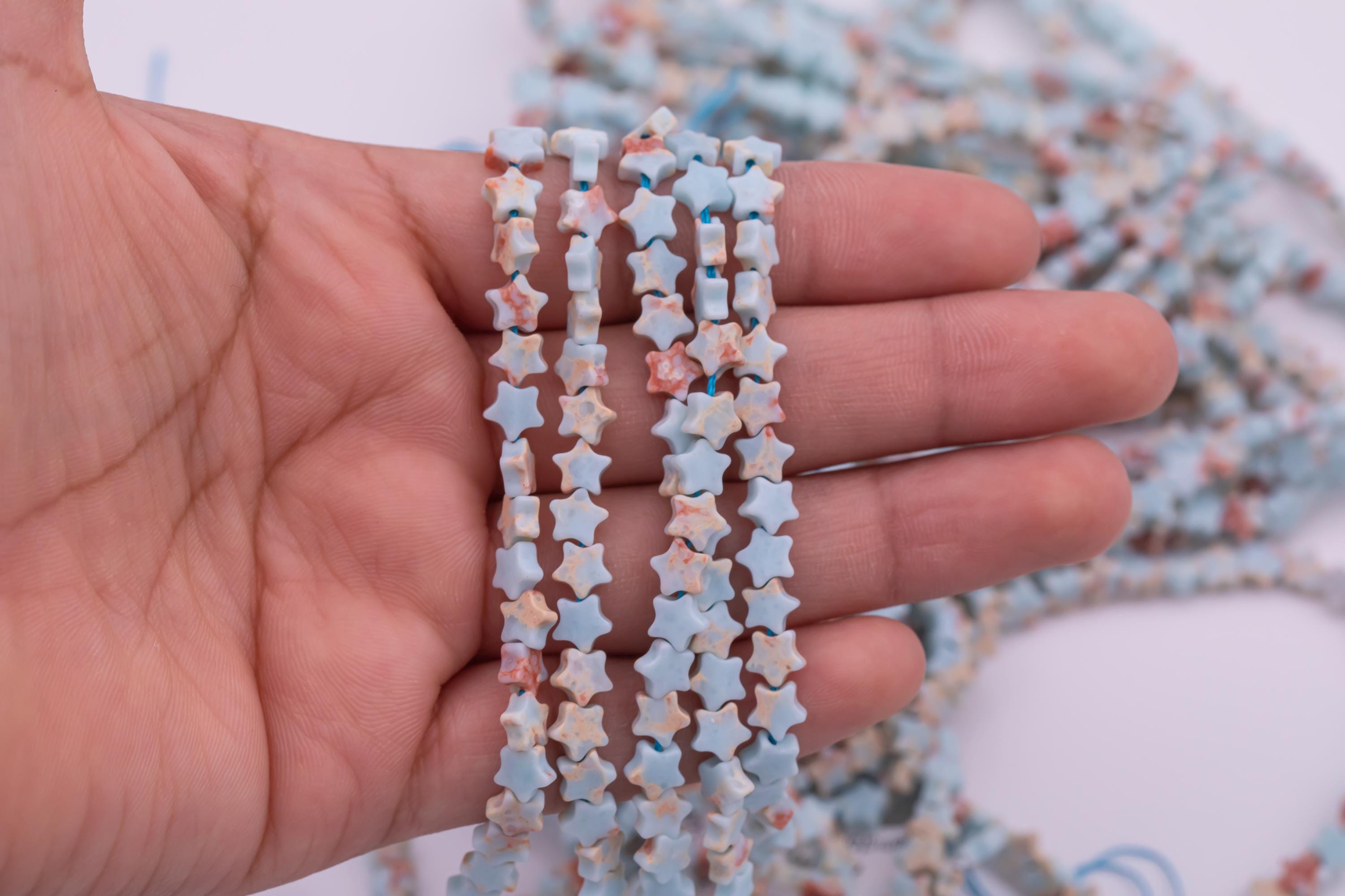 Natural African Opal Snakeskin Serpentine Beads 6mm Star Shaped Real Gemstone 15" Strand Smooth Gemstone Beads Natural African Opal Snakeskin Serpentine Beads 6mm Star Shaped Real Gemstone 15" Strand Smooth Gemstone Beads