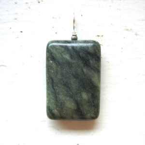 Serpentine Gemstone Stone Pendant Necklace Jewelry Handmade In Usa Serpentine Gemstone Stone Pendant Necklace Jewelry Handmade In Usa