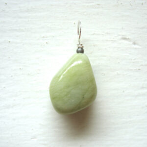 Green Serpentine Gemstone Pendant Necklace Jewelry Handmade In Usa Green Serpentine Gemstone Pendant Necklace Jewelry Handmade In Usa