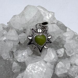 Serpentine Heart Pendant Serpentine Heart Pendant