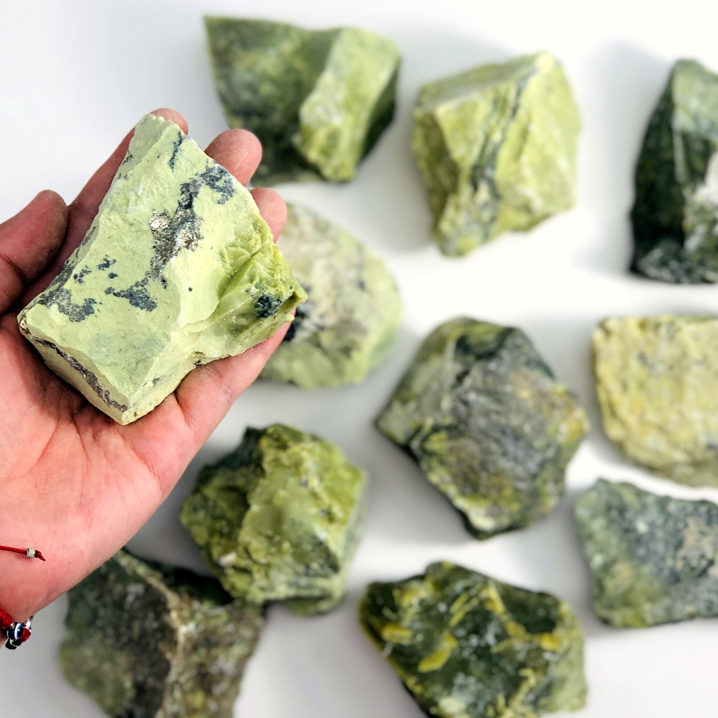 Serpentine Rough Stone - 1 Large Piece (ts-220) Serpentine Rough Stone - 1 Large Piece (ts-220)