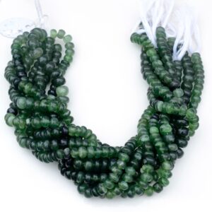 Natural Green Serpentine Rondelle Beads, Serpentine Smooth Rondelle Beads, 8-9mm/10-11mm Loose Serpentine Beads, 15 Inch Strand, Gds1898 Natural Green Serpentine Rondelle Beads, Serpentine Smooth Rondelle Beads, 8-9mm/10-11mm Loose Serpentine Beads, 15 Inch Strand, Gds1898