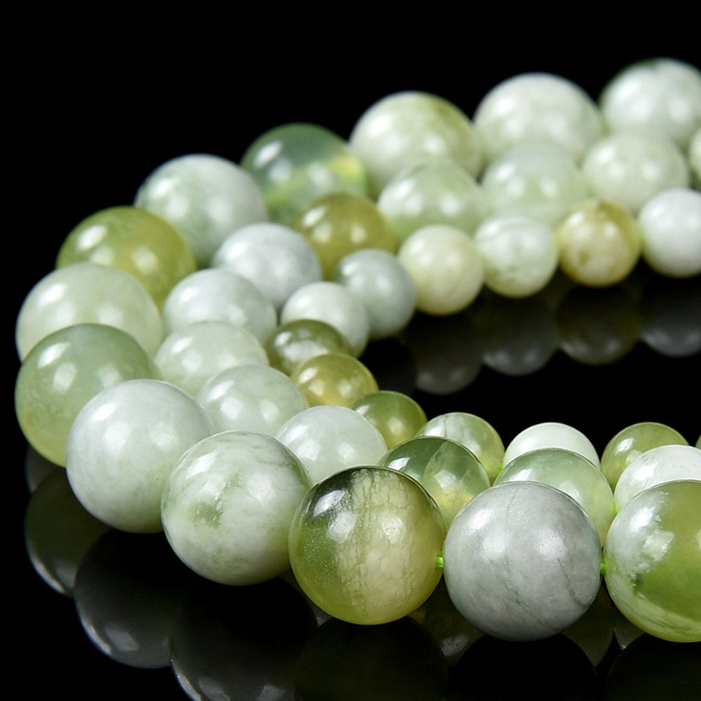 Natural Grape Serpentine Gemstone Grade Aaa Round 6mm 8mm 10mm Loose Beads (d484)