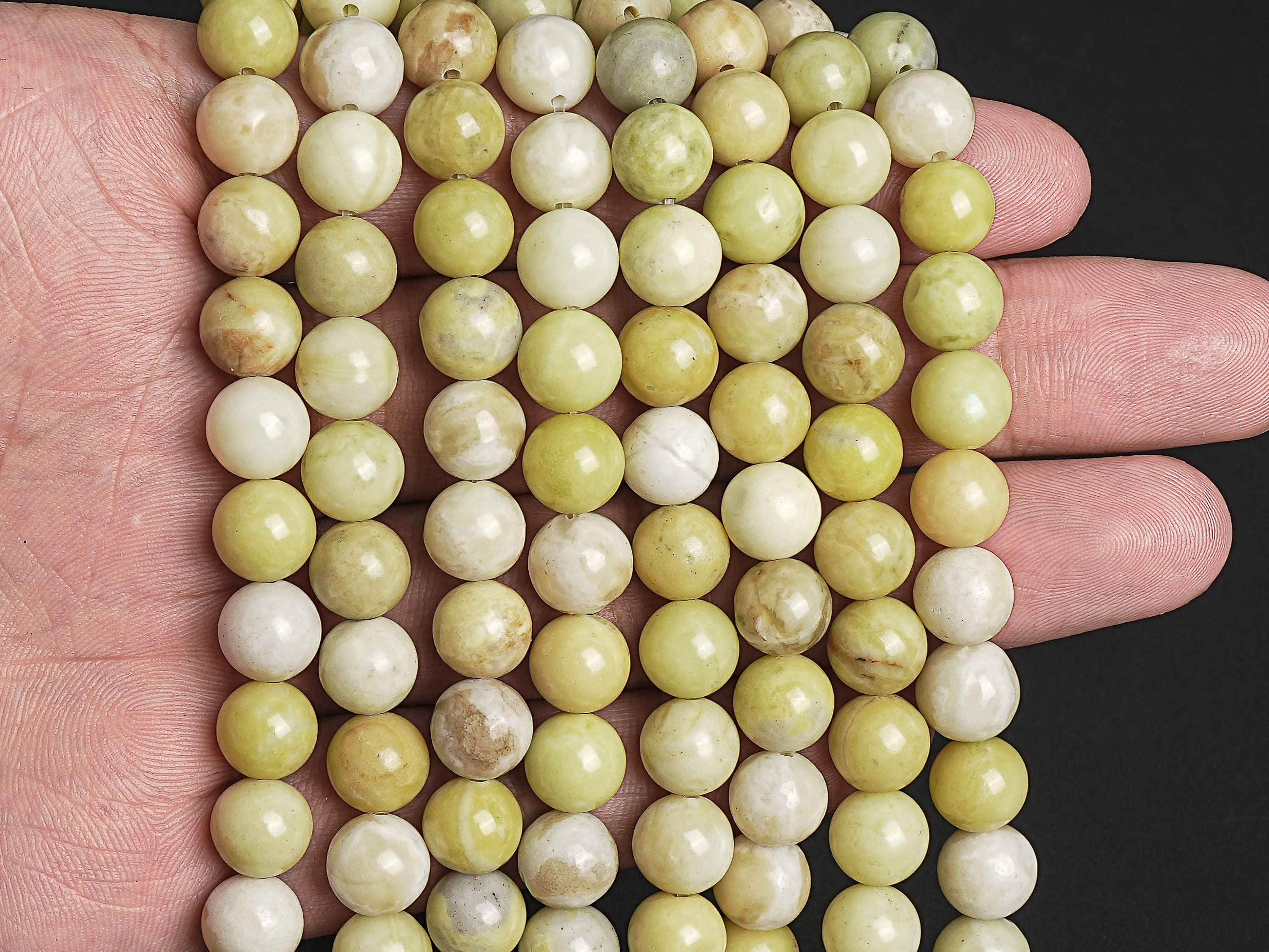 Natural Yellow Green Serpentine Jade Gemstone Grade Aaa Round 5-6mm 7-8mm 9-10mm Loose Beads Natural Yellow Green Serpentine Jade Gemstone Grade Aaa Round 5-6mm 7-8mm 9-10mm Loose Beads