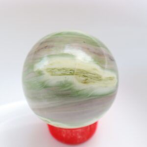 Green Serpentine Sphere Stone, Banded Green Serpentine Sphere Stone, Green Serpentine Sphere Crystal Healing, Green Serpentine Pocket Stone Green Serpentine Sphere Stone, Banded Green Serpentine Sphere Stone, Green Serpentine Sphere Crystal Healing, Green Serpentine Pocket Stone