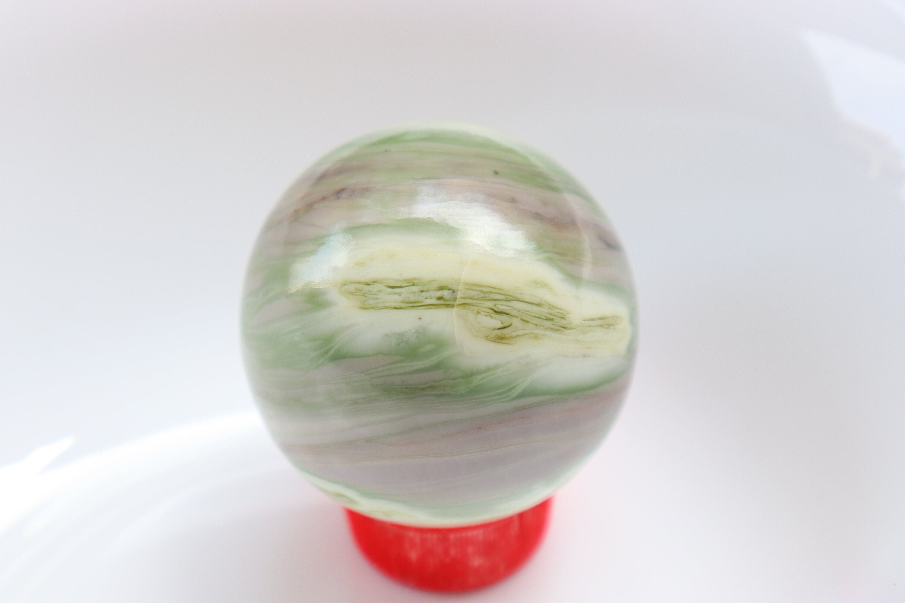 Green Serpentine Sphere Stone, Banded Green Serpentine Sphere Stone, Green Serpentine Sphere Crystal Healing, Green Serpentine Pocket Stone Green Serpentine Sphere Stone, Banded Green Serpentine Sphere Stone, Green Serpentine Sphere Crystal Healing, Green Serpentine Pocket Stone