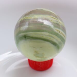 Green Serpentine Sphere Stone, Banded Green Serpentine Sphere Stone, Green Serpentine Sphere Crystal Healing, Green Serpentine Pocket Stone Green Serpentine Sphere Stone, Banded Green Serpentine Sphere Stone, Green Serpentine Sphere Crystal Healing, Green Serpentine Pocket Stone