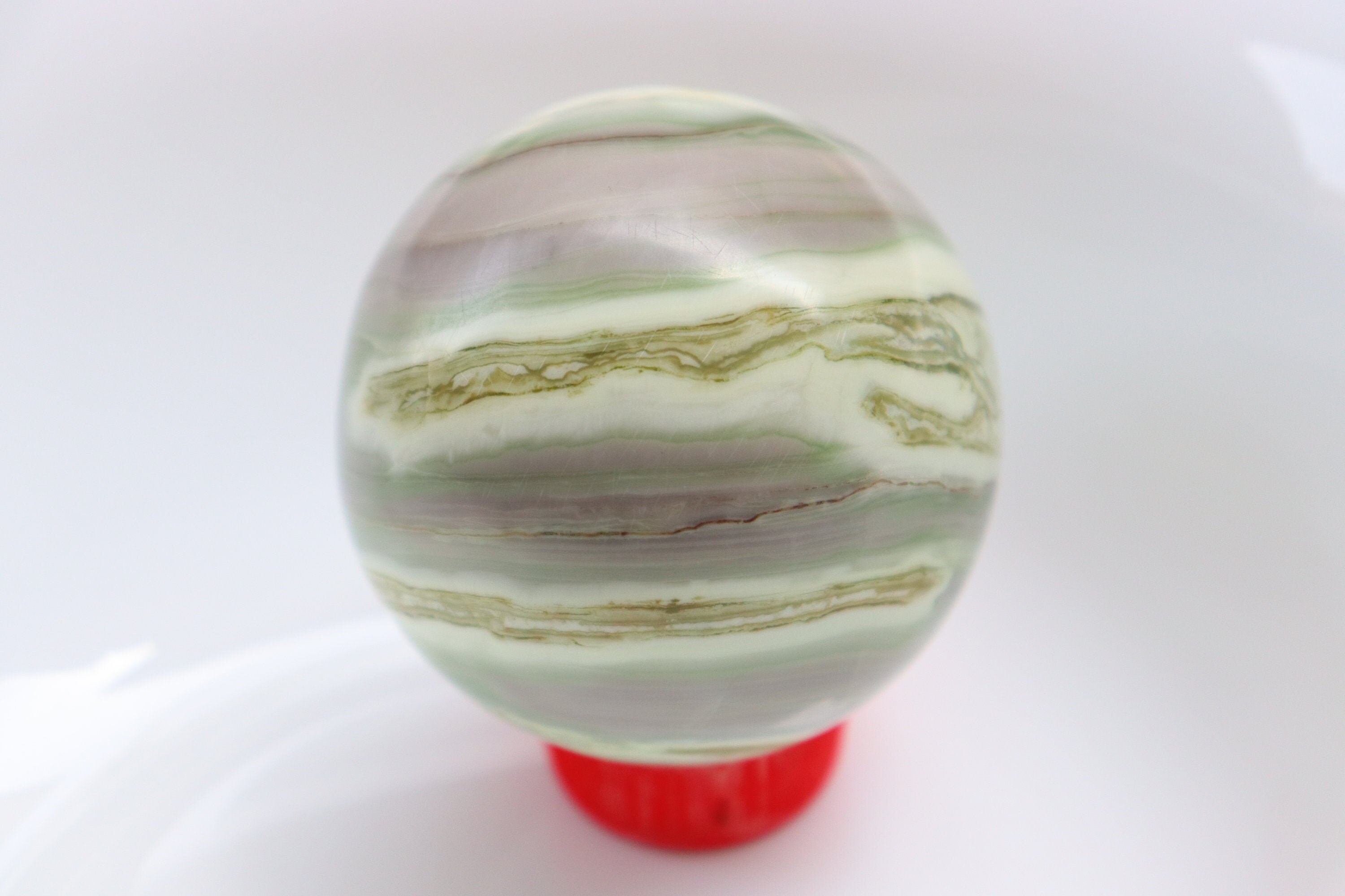 Green Serpentine Sphere Stone, Banded Green Serpentine Sphere Stone, Green Serpentine Sphere Crystal Healing, Green Serpentine Pocket Stone Green Serpentine Sphere Stone, Banded Green Serpentine Sphere Stone, Green Serpentine Sphere Crystal Healing, Green Serpentine Pocket Stone