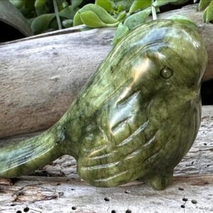 Hand Carved Serpentine Bird Figurine From Peru Hand Carved Serpentine Bird Figurine From Peru