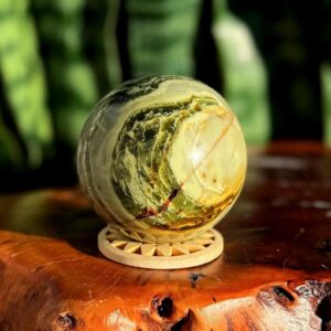 Infinity Serpentine Sphere W/ Stand - For Vitality, Spiritual Exploration & Meditation Infinity Serpentine Sphere W/ Stand - For Vitality, Spiritual Exploration & Meditation