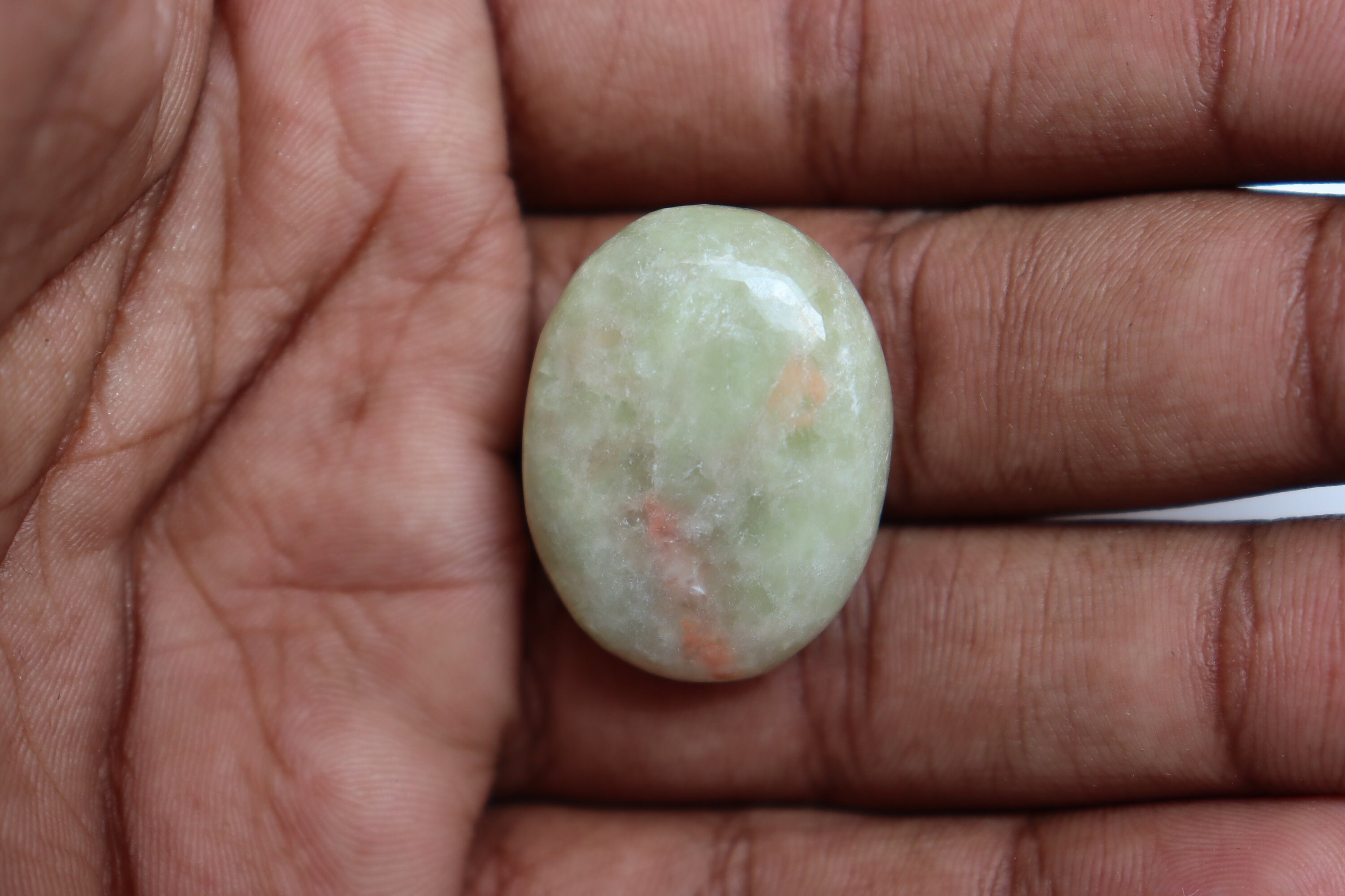 Natural Yellow Serpentine Palm Stone, Polished Yellow Serpentine Gemstone, Yellow Serpentine, Yellow Serpentine Pocket Stone, Yellow Stone