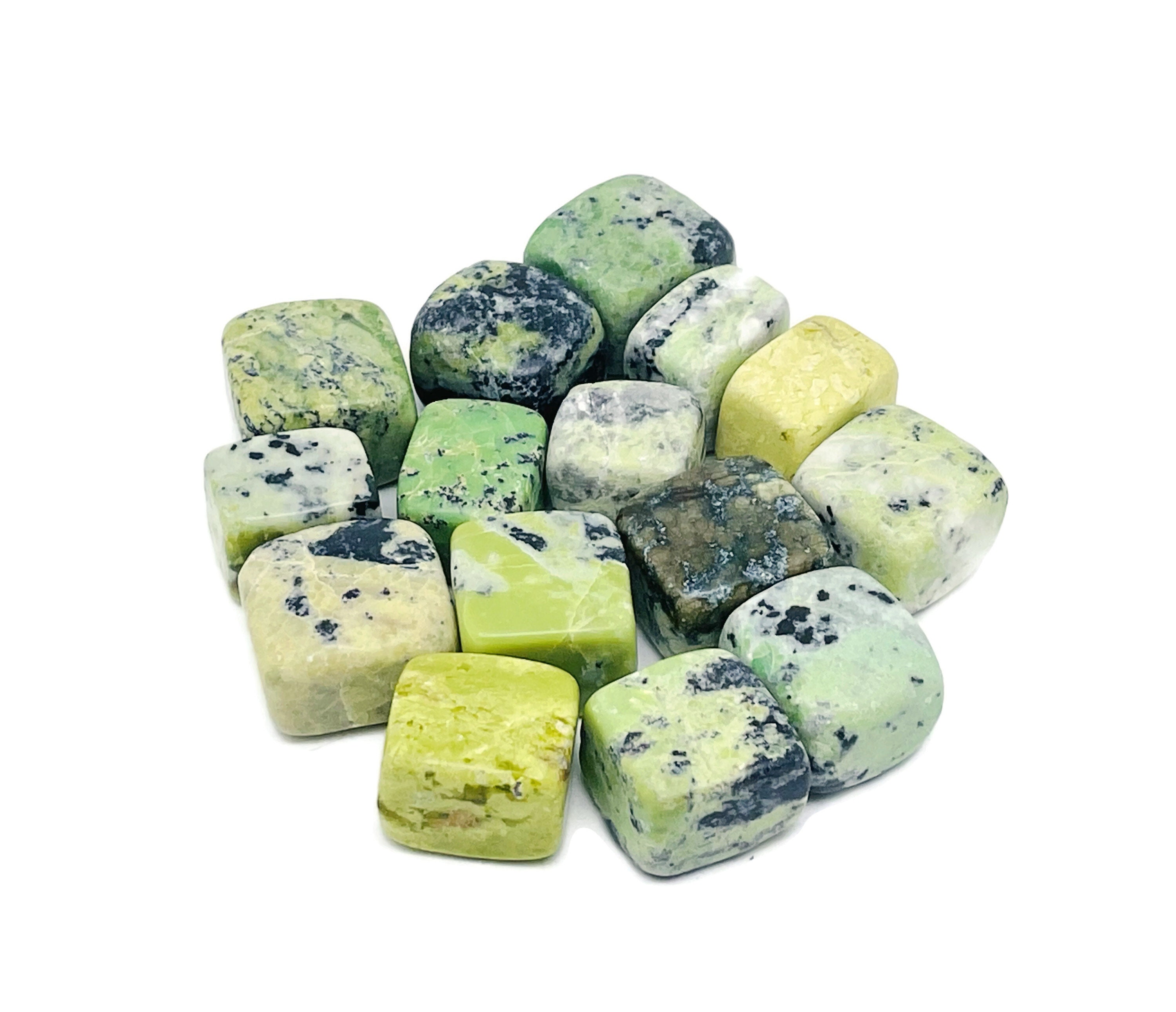 Green Serpentine Tumbled Stone - Bulk Wholesale Crystals - Serpentine Natural Tumbled Stone - Healing Crystals - Tu1281 Green Serpentine Tumbled Stone - Bulk Wholesale Crystals - Serpentine Natural Tumbled Stone - Healing Crystals - Tu1281