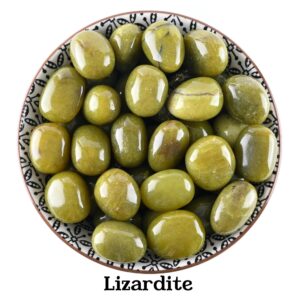Rare Lizardite Tumbled Stone, Gift For Crystal Lovers, Natural Neon Green Serpentine Gemstone Rare Lizardite Tumbled Stone, Gift For Crystal Lovers, Natural Neon Green Serpentine Gemstone