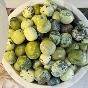 Serpentine Tumbled Stone – Natural Crystal For Healing, Chakra Balancing & Energy Work Serpentine Tumbled Stone – Natural Crystal For Healing, Chakra Balancing & Energy Work