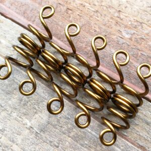 Set of 5 Loc Beads, Dread Beads, Style 2, Made to Order, Please Item Details Set of 5 Loc Beads, Dread Beads, Style 2, Made to Order, Please Item Details