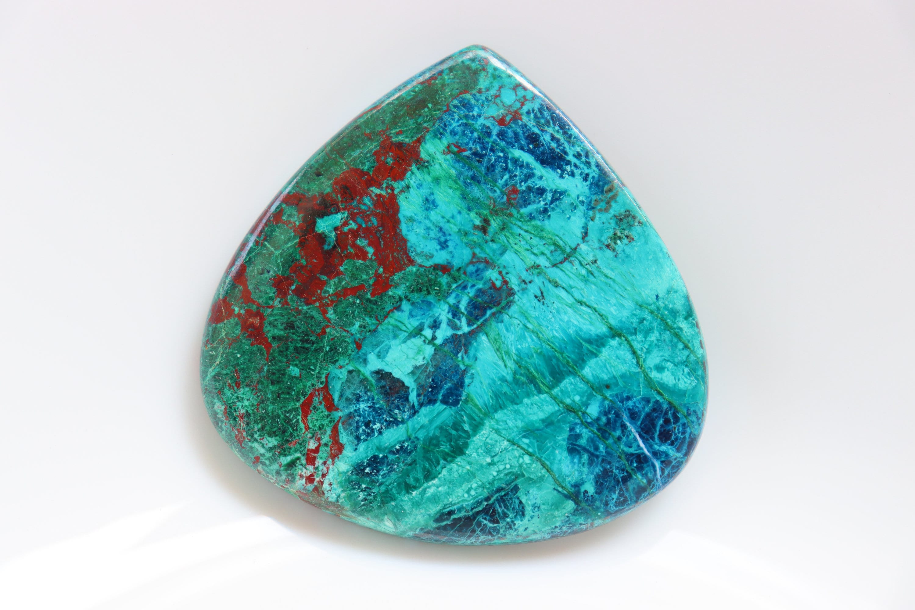 Shattuckite Cabochon, Big Size, Natural Shattuckite, Blue Stones, Loose Stone, Pocket Stone, Healing Crystal, Gemstone, Spiritual Stone.