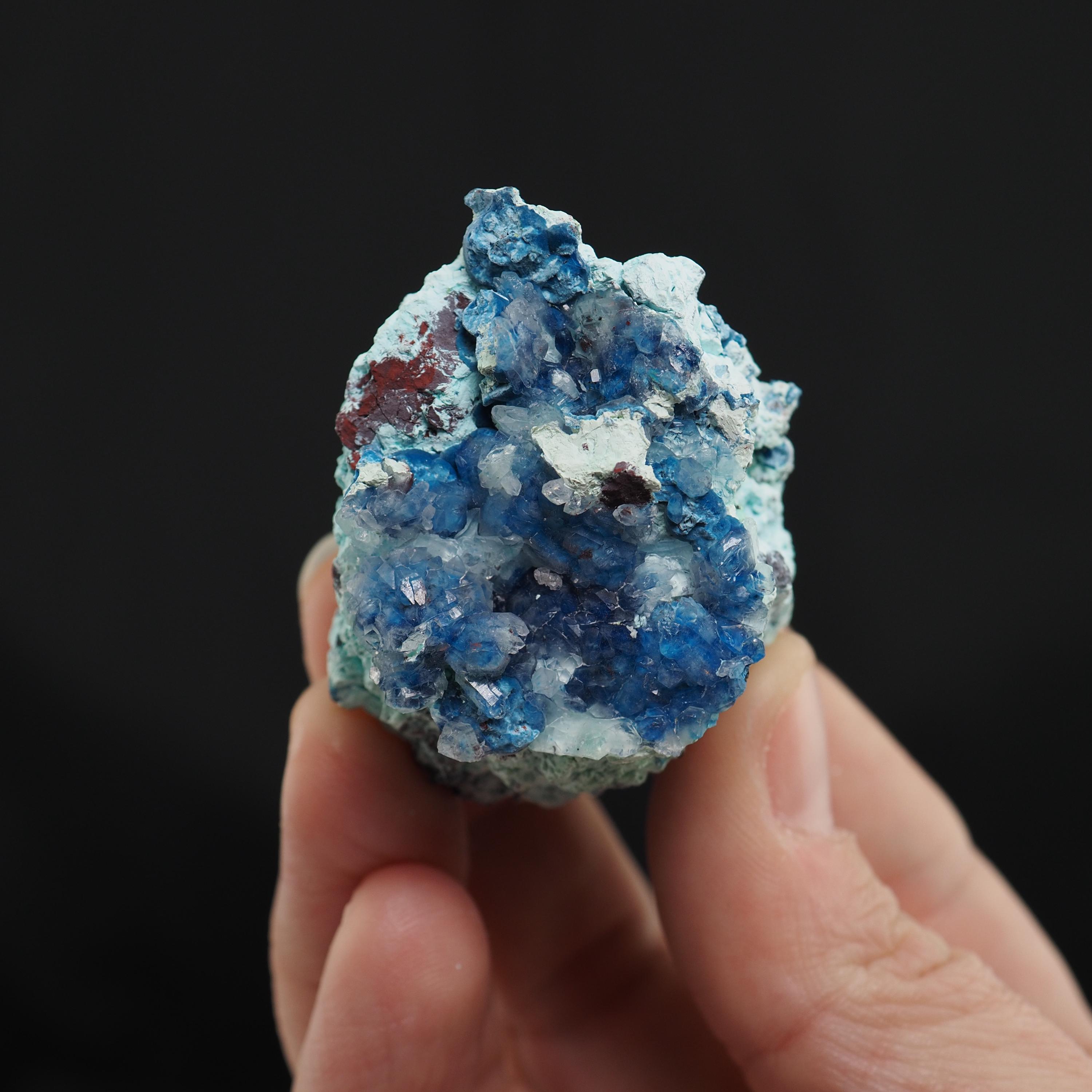 Shattuckite Mexico Crystal Natural Mineral Specimen