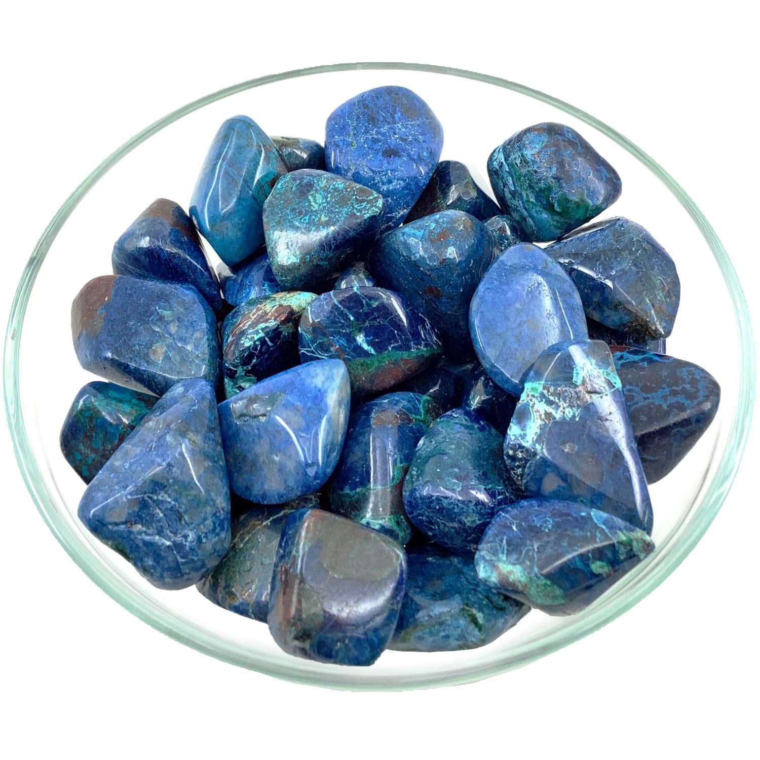 Shattuckite Tumbled Stone #sk6486 Shattuckite Tumbled Stone #sk6486