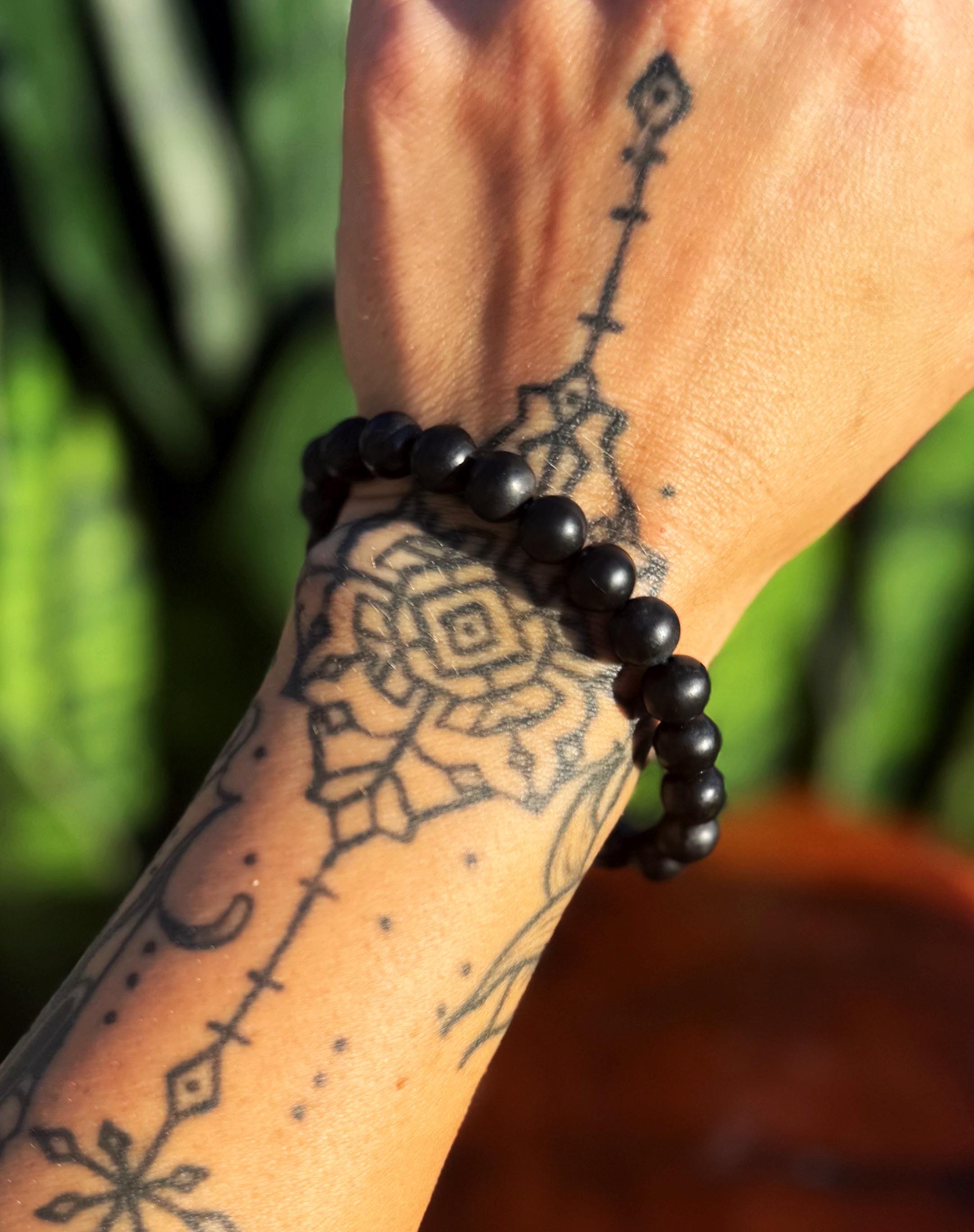Shungite Bracelet - For Repelling Emf & Negativity Shungite Bracelet - For Repelling Emf & Negativity