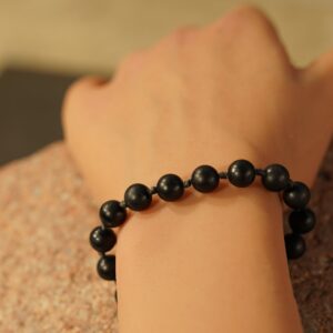 Shungite Bracelet • Karelian Shungite Jewelry • Shungite Power Bracelet • Emf Protection • 8mm • Grounding • • Ag4785 Shungite Bracelet • Karelian Shungite Jewelry • Shungite Power Bracelet • Emf Protection • 8mm • Grounding • • Ag4785