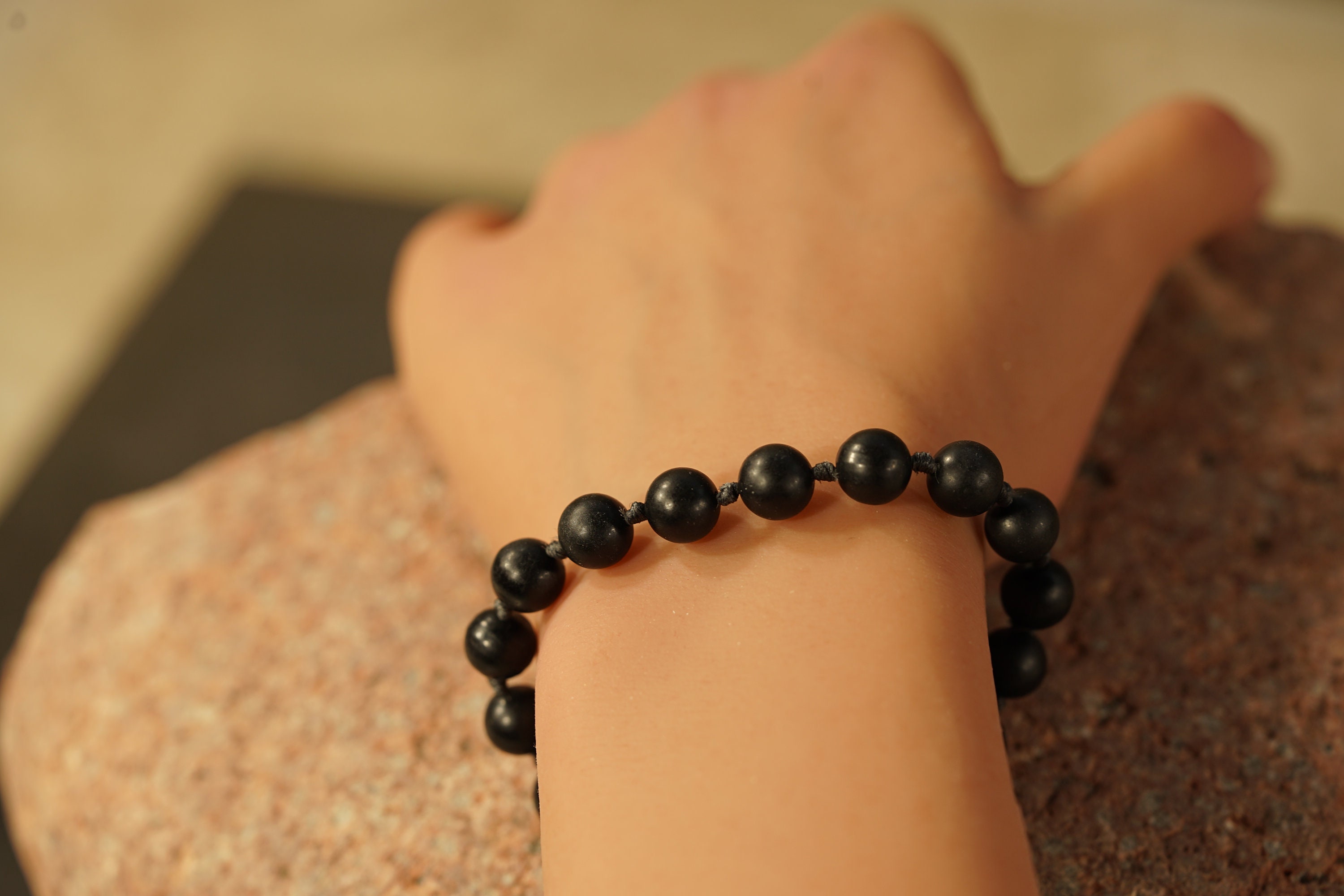 Shungite Bracelet • Karelian Shungite Jewelry • Shungite Power Bracelet • Emf Protection • 8mm • Grounding • • Ag4785 Shungite Bracelet • Karelian Shungite Jewelry • Shungite Power Bracelet • Emf Protection • 8mm • Grounding • • Ag4785