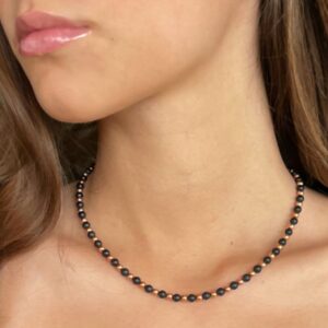 Shungite & Copper Necklace // Stimulates Energy Flow - EMF Protection - Alignment of our Emotional and Physical Selves