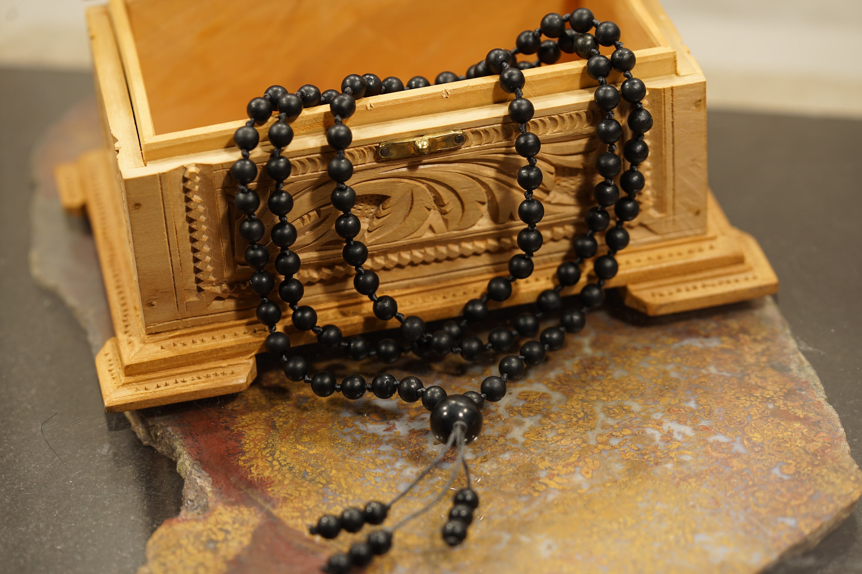 Shungite Mala Necklace • High Quality Shungite • Natural Shungite Knotted Mala • 4mm • 6mm • 8mm • 10mm • 12mm • 108+1 • Ao4732 Shungite Mala Necklace • High Quality Shungite • Natural Shungite Knotted Mala • 4mm • 6mm • 8mm • 10mm • 12mm • 108+1 • Ao4732