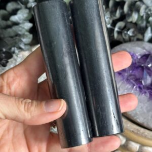 Shungite Harmonizer Wand, Shungite, Emf Protector, Crystals For Protection