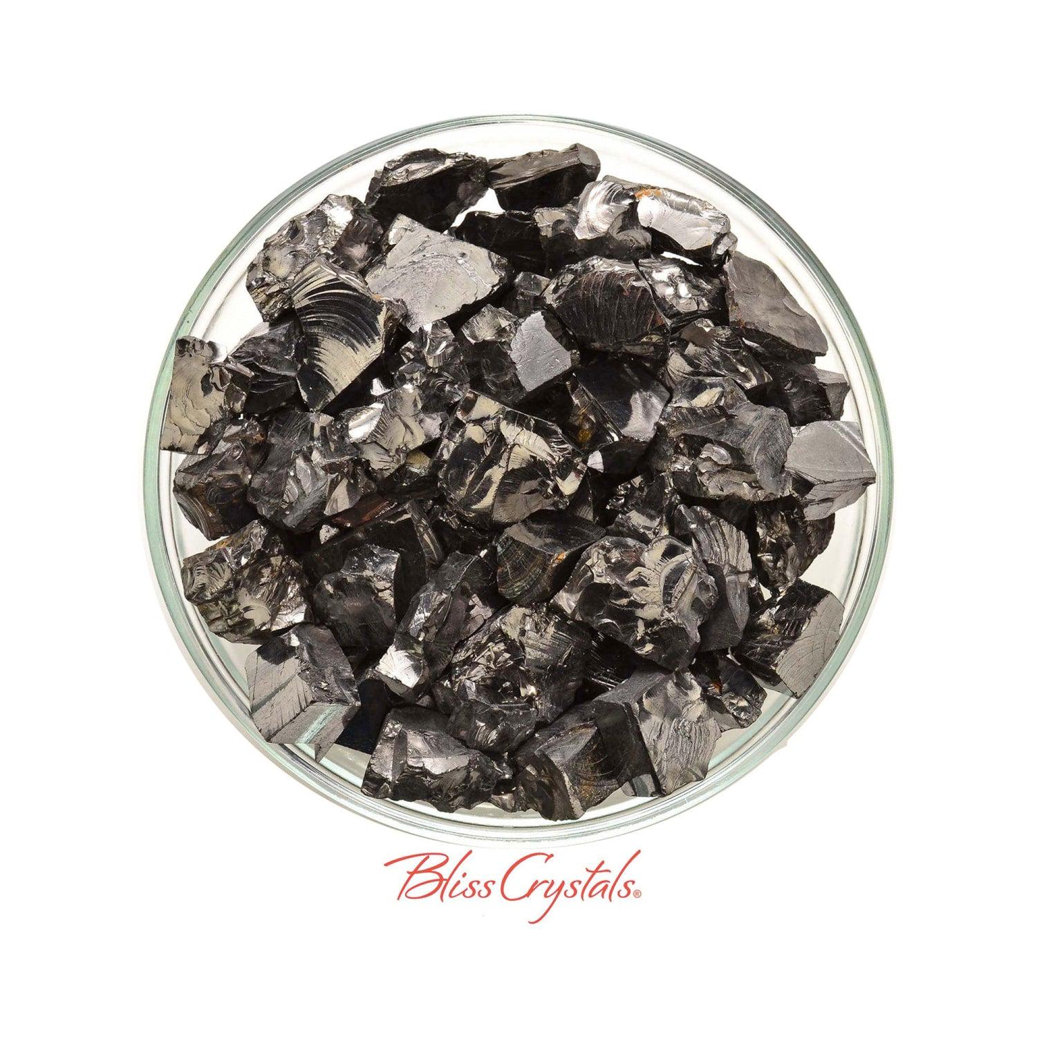 2 Shungite Rough Chunks Aka Elite Noble Stone Extra Quality Crystal #sg11