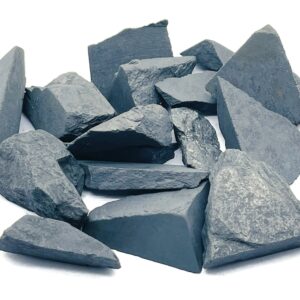 Shungite Raw Stone - Rough Shungite Chunk – Chakra Crystal – RA1098
