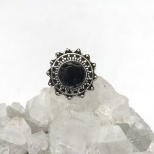 Black Shungite Ring Size 5 1/2 Black Shungite Ring Size 5 1/2