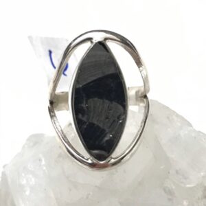 Black Shungite Ring Size 6 Black Shungite Ring Size 6