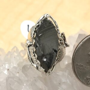 Black Shungite Ring Size 6 Black Shungite Ring Size 6