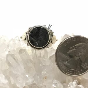 Black Shungite Ring Size 8 Black Shungite Ring Size 8
