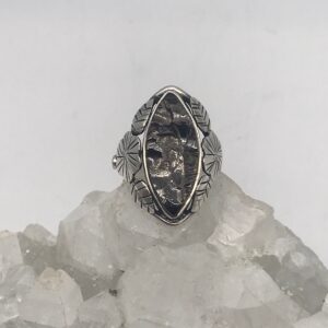 Black Shungite Ring, Size 8 Black Shungite Ring, Size 8