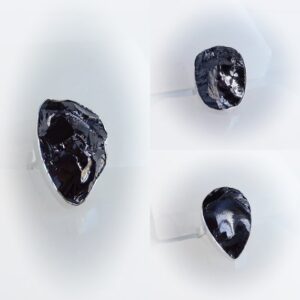 Shungite Ring • Elite Shungite Ring • Black Shungite Ring • Sterling Silver Shungite Rings • Adjustable Shungite Ring • Gemstone Appeal, Gsa Shungite Ring • Elite Shungite Ring • Black Shungite Ring • Sterling Silver Shungite Rings • Adjustable Shungite Ring • Gemstone Appeal, Gsa