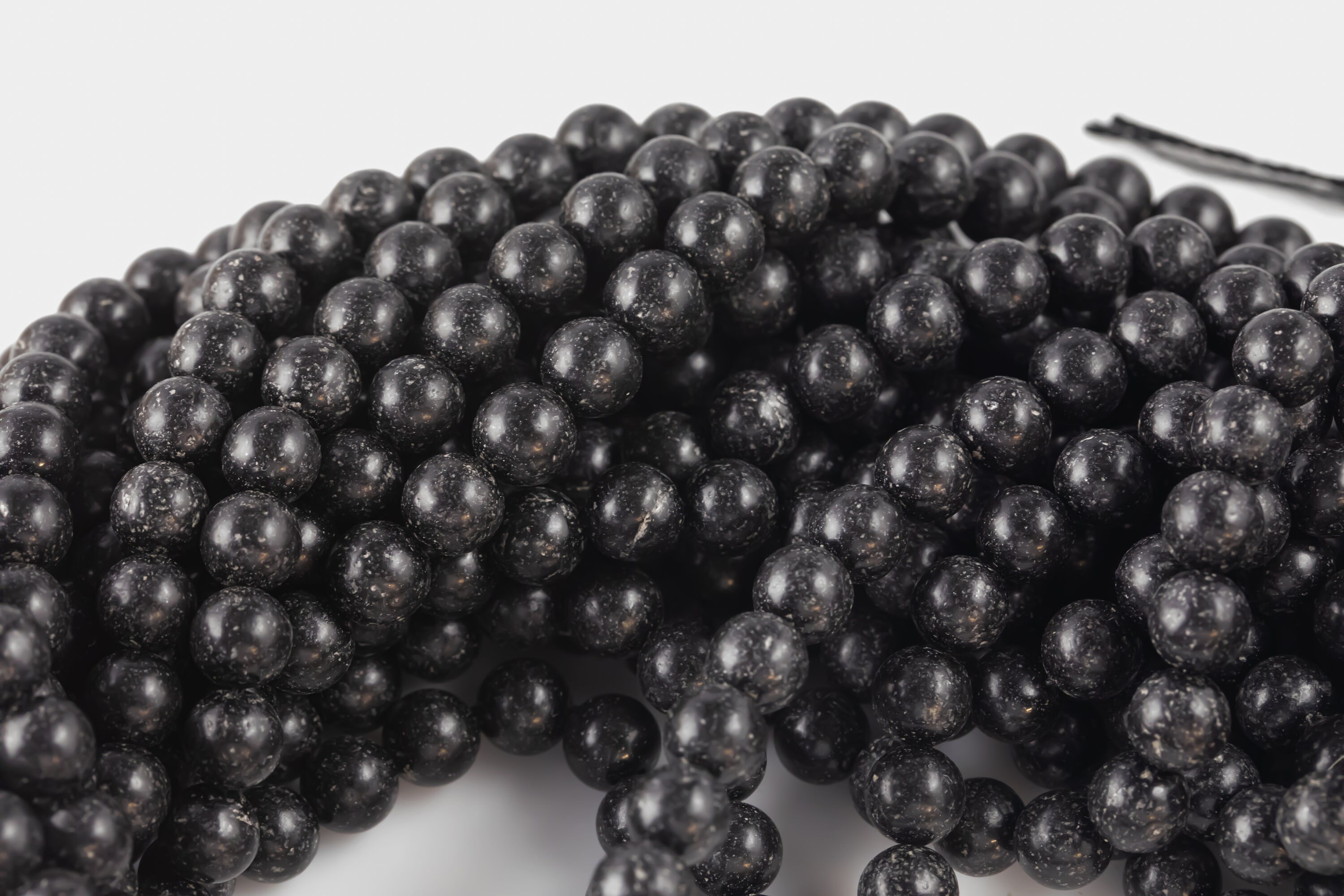 Natural Shungite Beads Matte Unpolished 8mm Round Beads High Quality Black Lustrous Gemstone From Russia 15.5" Strand Gemstone Beads Natural Shungite Beads Matte Unpolished 8mm Round Beads High Quality Black Lustrous Gemstone From Russia 15.5" Strand Gemstone Beads