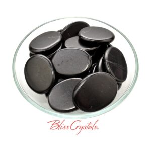 1 Shungite Palm Stone Polished Flat Healing Crystal And Stone For Purification #sh41 1 Shungite Palm Stone Polished Flat Healing Crystal And Stone For Purification #sh41