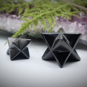 30mm, 40mm Shungite Merkaba {russia} 30mm, 40mm Shungite Merkaba {russia}