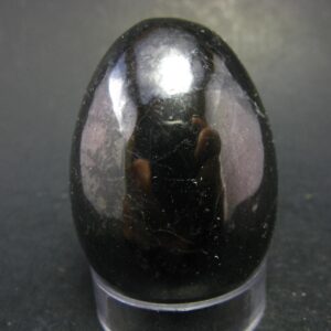 Black Shungite Egg From Russia - 2.0" Black Shungite Egg From Russia - 2.0"