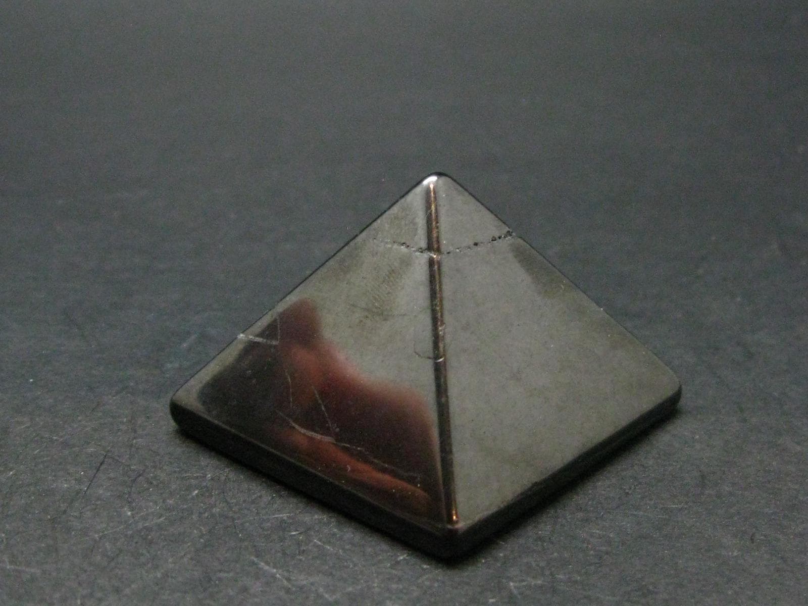 Elite Shungite Pyramid From Russia - 1.5" - 38.83 Grams Elite Shungite Pyramid From Russia - 1.5" - 38.83 Grams