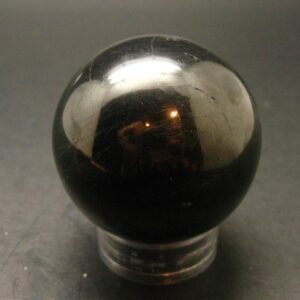 Elite Shungite Sphere Ball From Russia - 1.9" - 137.89 Grams Elite Shungite Sphere Ball From Russia - 1.9" - 137.89 Grams