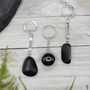 Shungite Emf 5g Protection Tumble Pebble Keychain Black Crystal Healing Key Chain Travel Gifts Shungite Emf 5g Protection Tumble Pebble Keychain Black Crystal Healing Key Chain Travel Gifts