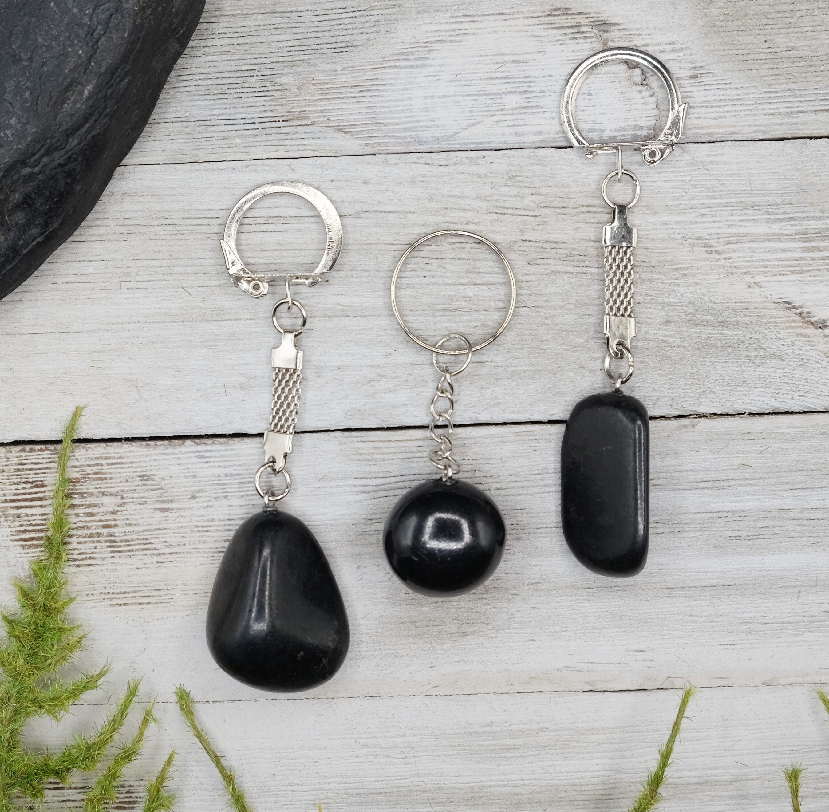 Shungite Emf 5g Protection Tumble Pebble Keychain Black Crystal Healing Key Chain Travel Gifts Shungite Emf 5g Protection Tumble Pebble Keychain Black Crystal Healing Key Chain Travel Gifts