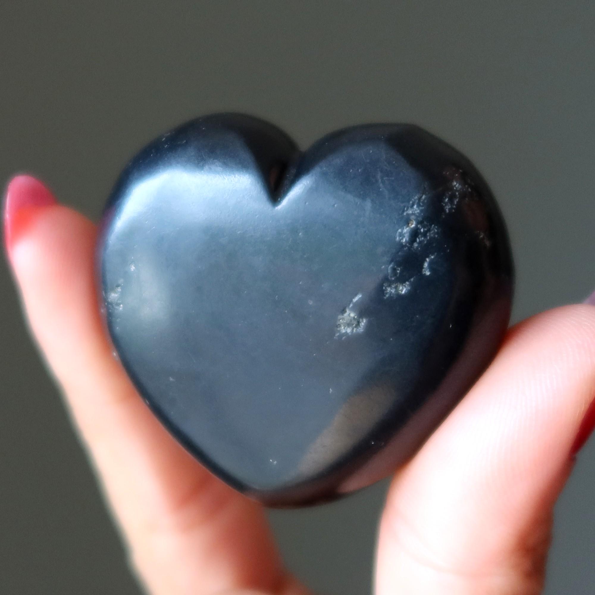 Shungite Heart Of Stone Protection Crystal