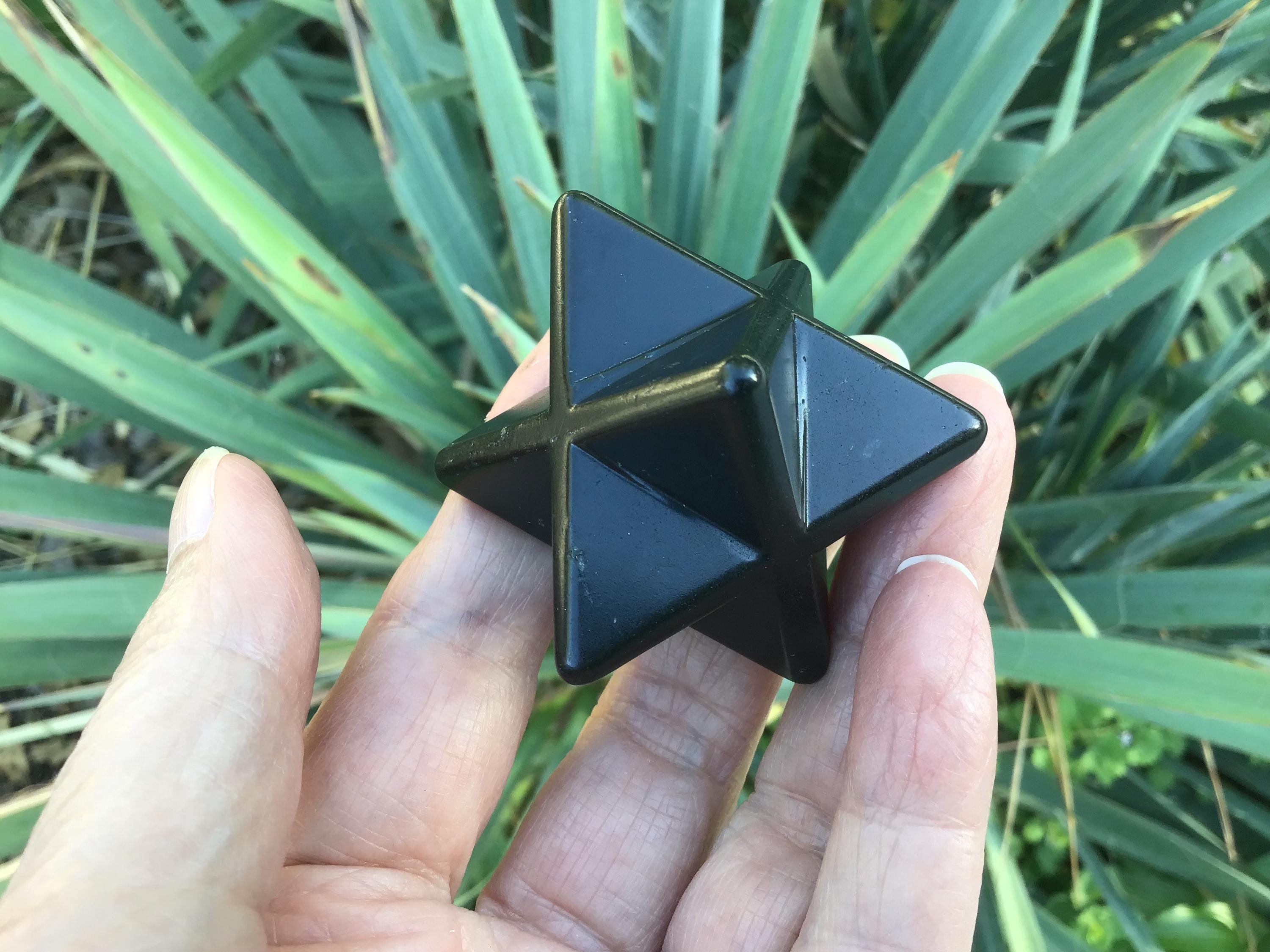 Shungite Merkaba: Soul Star Tetrahedron Shungite Merkaba: Soul Star Tetrahedron